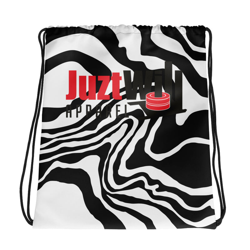 The Stripes Logo Drawstring bag