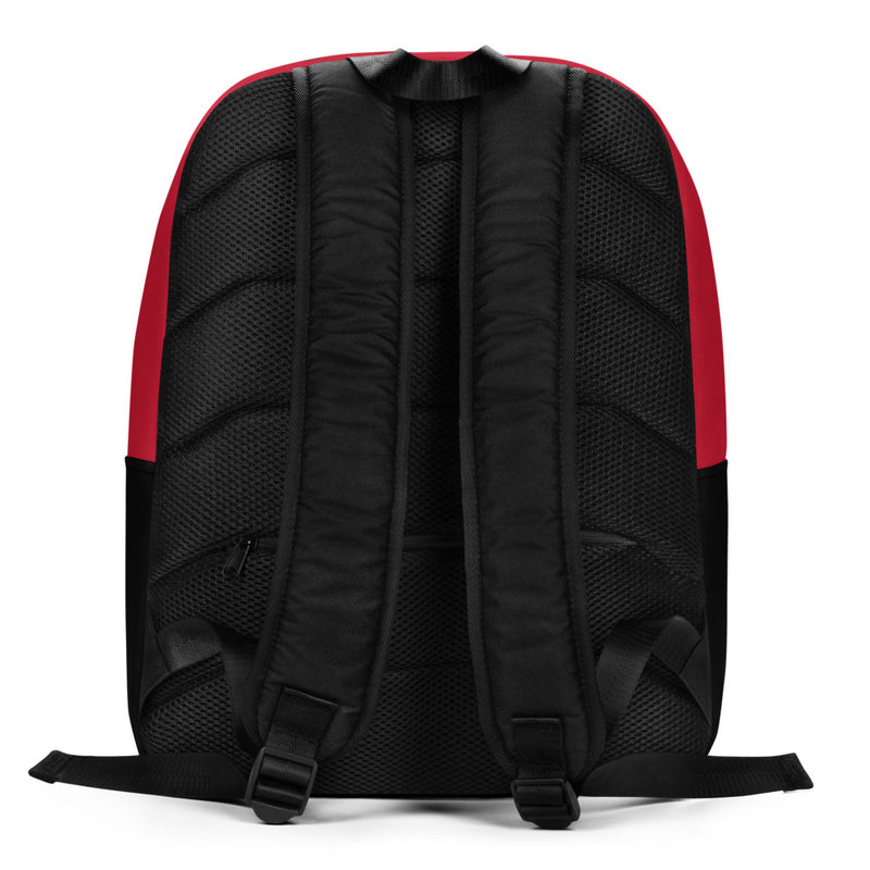 The Red Minimalist Logo Backpack