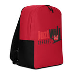 The Red Minimalist Logo Backpack