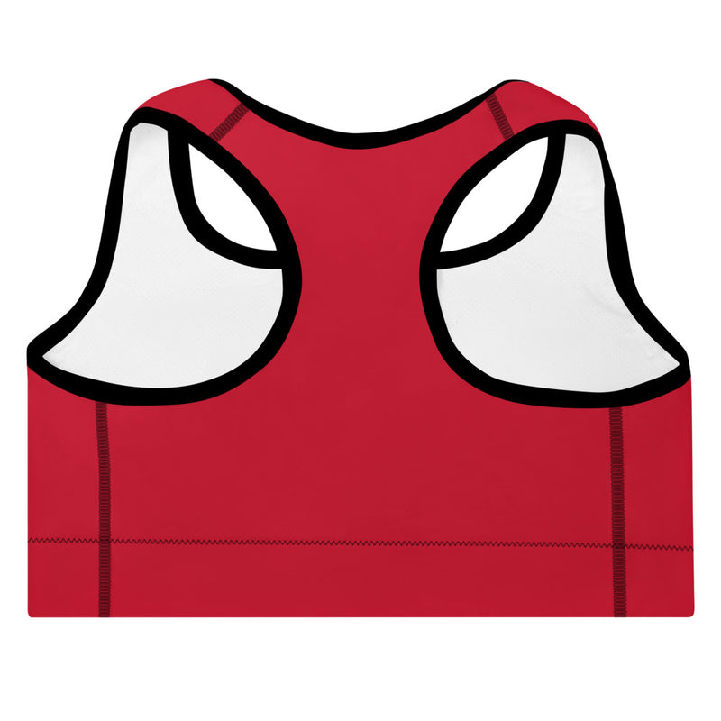 The Red Classic Padded Sports Bra