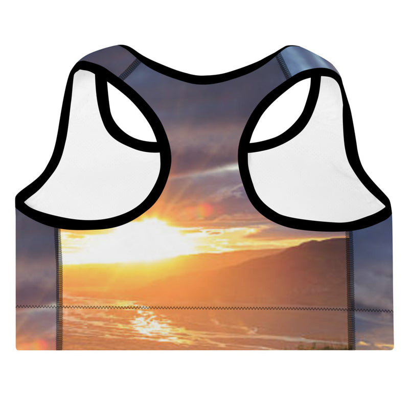 The Premier (Dark) Resting Sun Padded Sports Bra