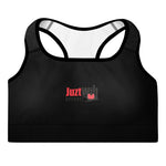 The Black Classic Padded Sports Bra