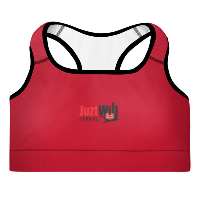 The Red Classic Padded Sports Bra