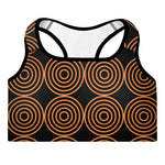 The Signature (Dark) Paisley Padded Sports Bra