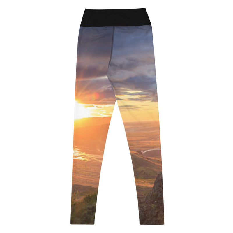 The Premier (Dark) Resting Sun Yoga Leggings