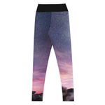 The Premier (Dark) Magenta Nights Yoga Leggings