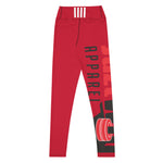 The Signature Logo (Red) Yoga Leggings