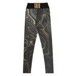 The Signature Liquid Gold Yoga Leggings