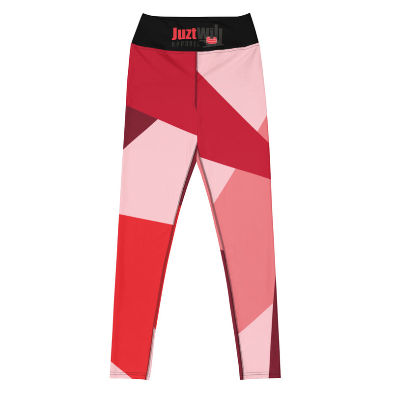 The Premier (Dark) Diced Strawberry Yoga Leggings