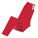 The Signature Logo (Red) Yoga Leggings