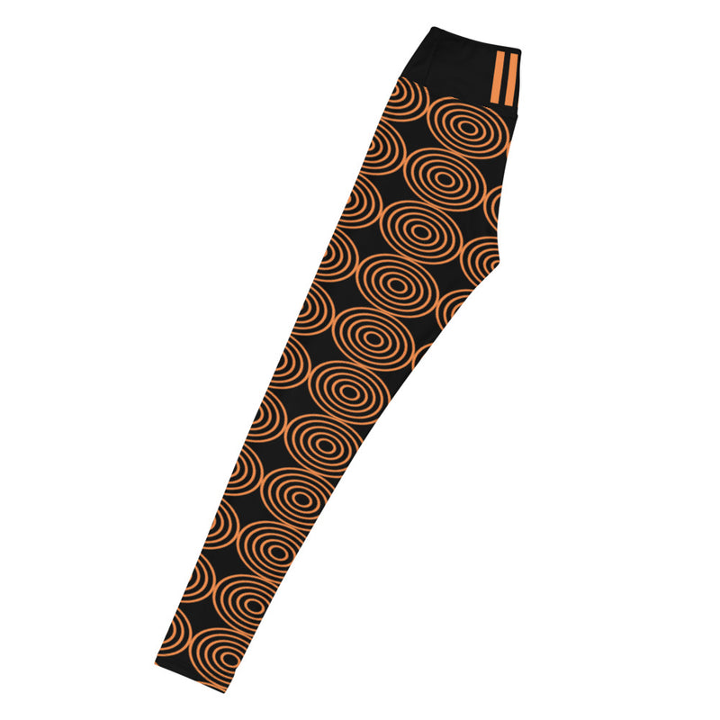 The Signature Paisley (Dark) Yoga Leggings