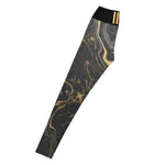 The Signature Liquid Gold Yoga Leggings