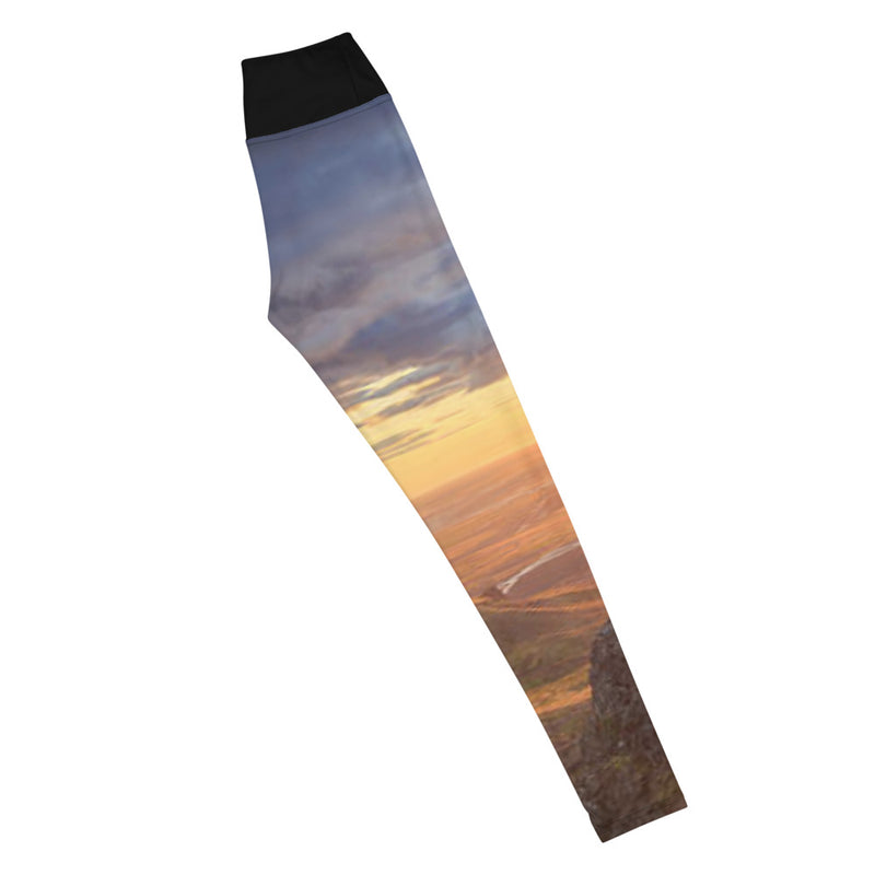 The Premier (Dark) Resting Sun Yoga Leggings