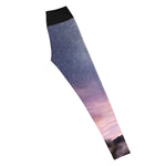 The Premier (Dark) Magenta Nights Yoga Leggings