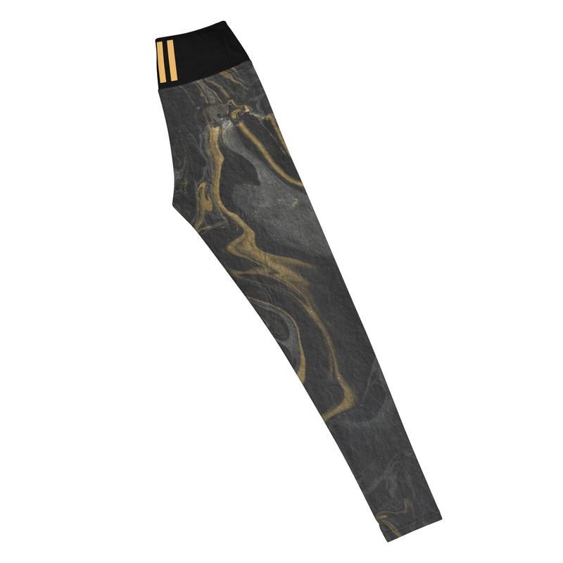 The Signature Liquid Gold Yoga Leggings