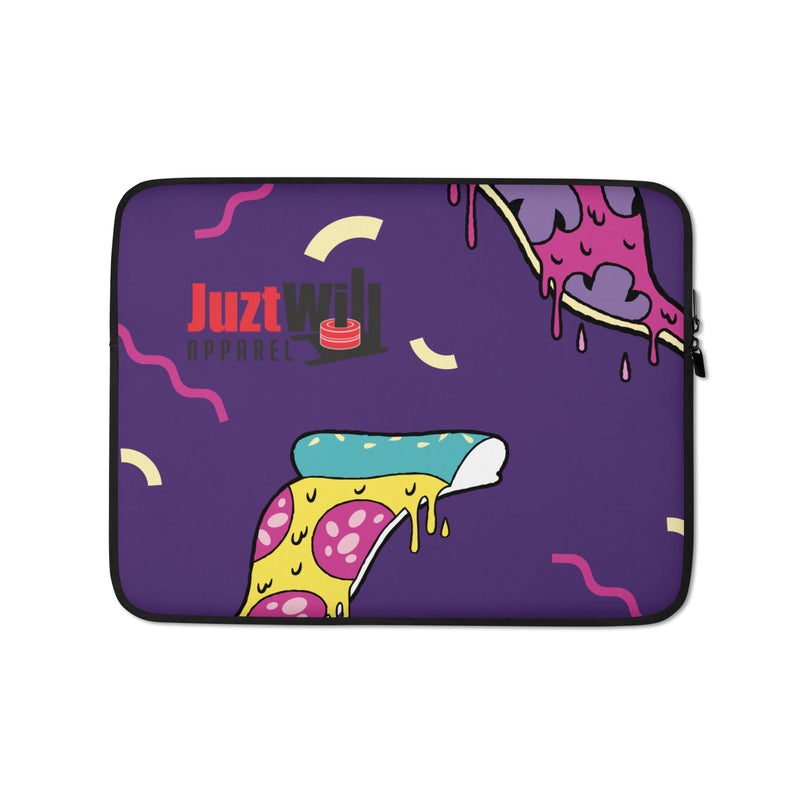 The Pizza Party Purp Laptop Sleeve