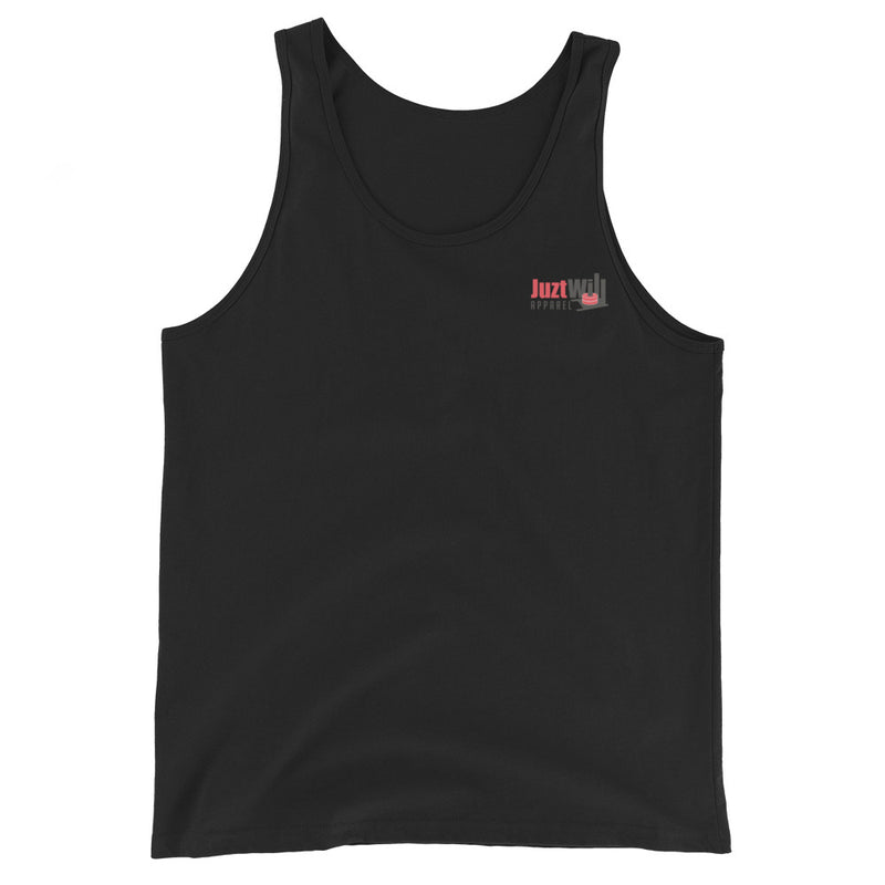 The Men's Black Logo Tank Top