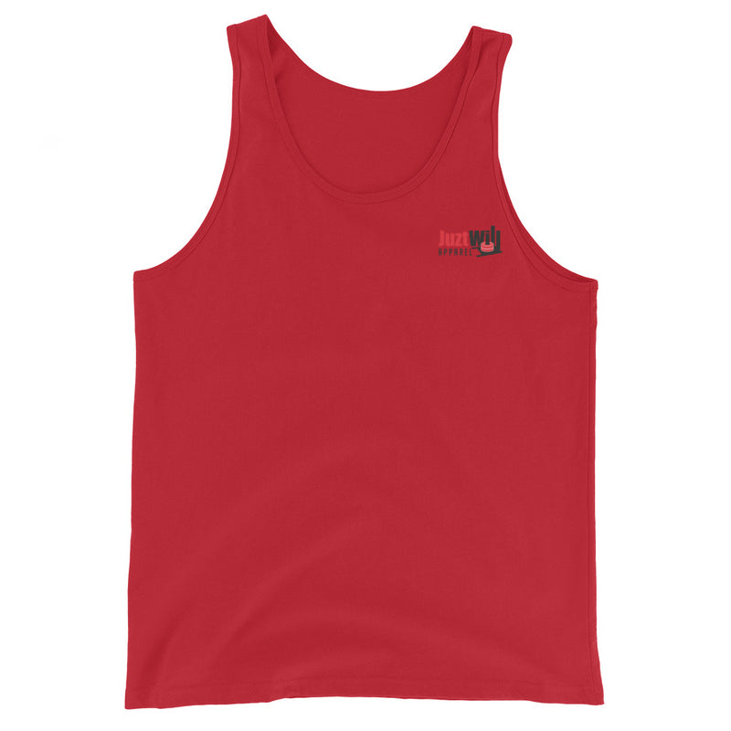 The Men's Red Logo Tank Top