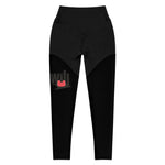 The Black Pro Fit Sports Leggings