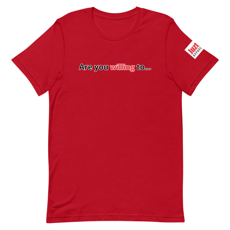 The Red Unisex Question T-Shirt