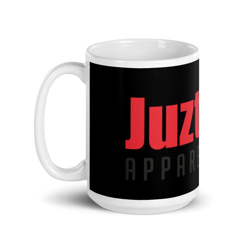 The Juzt Will Morning Brew mug