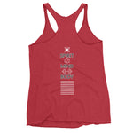 The Women's Red Logo Racerback Tank
